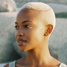 Ready Hairstyles, Low Cut Hairstyles, Short Fade Haircut, Shaved Hair Women, Black Women Short Hairstyles