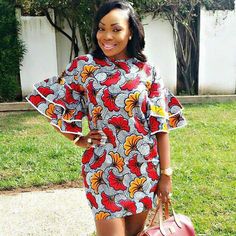 Made to order This gorgeous dress is suitable for every occasion. It's made with African Ankara, elastic. All items are made from very high quality 100% cotton african print and this item is not an exception. If you would rather prefer a custom size, please leave your bust, waist, hips, biceps and dress length measurements in the note to seller section when you order. However, if you would like more fabric options, kindly let me know. Thank you. Kindly contact me if additional information is req Ankara Short Gown Styles, Ankara Dress Styles, Short African Dresses, Afrikaanse Mode, Ankara Dresses, African Fashion Ankara, Dress African, Short Gowns, African Print Dress