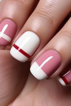 Solar Pink and White Nails: The Pinnacle of Nail Artistry Solar Pink And White Nails, Pink And White Nails, Hands Design, Quick Nail Art, Quick Nail, Latest Nail Trends, Square Nail Designs, Nail Trend