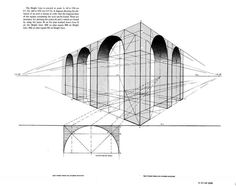 an architectural drawing with lines and shapes