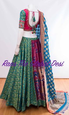 https://raastheglobaldesi.com CC2076 Simple Chaniya Choli, Chaniya Choli For Navratri, Choli For Navratri, Brocade Lehenga, Navratri Collection, Designer Bridal Lehenga Choli, Global Desi, Navratri Dress, Indian Clothing Store