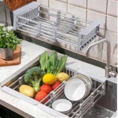 Dishwasher As Storage, Kitchen Sink Sponge Storage, Kitchen Sink Accessories Storage, Lower Dishwasher Rack, Over Sink Dish Drying Rack, Metal Sink, Sink Dish Rack, Seasoning Rack, Kitchen Strainer