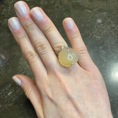 This Natural Agate Big Drop Ring Showcases The Stunning Beauty Of Natural Agate In A Bold, Eye-Catching Design. Crafted From High-Quality Materials, This Ring Offers A Unique And Elegant Touch To Any Outfit. The Natural Agate's Mesmerizing Patterns And Colors Make Each Piece One-Of-A-Kind, Making This Ring A Special Addition To Any Jewelry Collection. Made Of: Natural Agate Silver Plating (7-10 Microns) Over Brass Made In Brazil Disclaimer: Please Note That All Semiprecious Stones Have Imperfect Elegant Moonstone Ring Ideal For Gifting, Drop Shaped Agate Gemstone Jewelry, Elegant Agate Ring With Natural Stones, Formal Jewelry With Natural Chalcedony Stones, Elegant Agate Rings With Natural Stones, Agate Gemstone Drop Jewelry, Agate Drop Gemstone Jewelry, Formal Chalcedony Jewelry With Natural Stones, Elegant Natural Chalcedony Gemstones