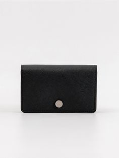 Editor's NotesFELLO's accessory is unique and perfect for everyday wear.- Light-weighted classic compact wallet- Eye-catching glossy leather texture- Durable leather texture from scratch- Modern and minimal style- Daily point itemMeasurements(in.)- Size: 3.9in. (W) * 2.6in. (H) * 0.8in. (D)Composition & Care- Cow leather- Avoid direct heat and moisture- Professional cleaning is recommendedDesigner- by FELLO Modern Compact Trifold Wallet For Formal Occasions, Modern Trifold Wallet For Business, Classic Black Wallet For Work, Modern Wallets With Magnetic Closure, Modern Rectangular Wallets For Work, Compact Modern Business Wallets, Modern Textured Leather Wallet, Modern Textured Leather Business Card Holder, Modern Textured Leather Card Holder For Business