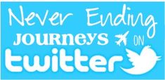 the twitter logo has been changed to read'never ending journeys on twitter '