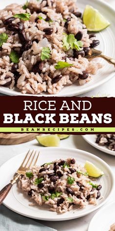 Start your mornings right with Rice and Black Beans Recipe! This simple side dish recipe is a one-pot wonder, topped with a fried egg, chopped cilantro, and a hint of cumin. It’s like a warm hug in easy breakfast food. Cook it now and savor the flavor! Black Bean Side Dish Simple, Leftover Beans And Rice, White Rice And Black Beans Recipes, Spanish Rice With Black Beans, Simple Beans And Rice, Black Beans With Rice, Brazilian Rice And Beans Recipe, Easy Beans And Rice Recipes, Best Black Beans And Rice Recipe