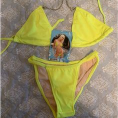 Skinny Dip Bikini, Size S Neon Fitted Swimwear For Beach, Fitted Neon Swimwear For Beach, Fitted Neon Swimwear For Poolside, Fitted Neon Swimwear For The Pool, Fitted Neon Swimwear For Beach Season, Fitted Neon Summer Swimwear, Floral Tankini, Tankini Swim Tops, Reversible Bikinis