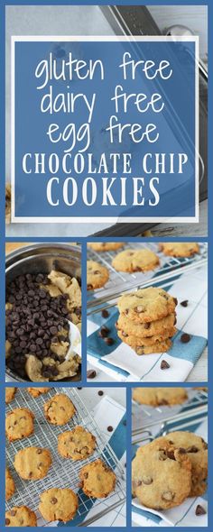 gluten free dairy - free chocolate chip cookies