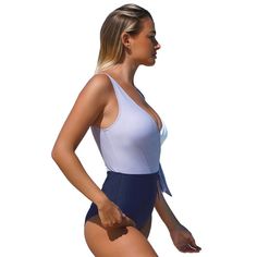 Upgrade your time at the pool and beach with this Women's CUPSHE Color Block Side Tie V-Neck One Piece Swimsuit.Click on this WOMEN'S GUIDE to find the perfect fit and more! Upgrade your time at the pool and beach with this Women's CUPSHE Color Block Side Tie V-Neck One Piece Swimsuit.Click on this WOMEN'S GUIDE to find the perfect fit and more! FEATURES V-neck suprlice Sleeveless Wireless Removable cups Side tie Moderate coverage Partially lined Lined gussetFABRIC & CARE Polyester, spandex Hand