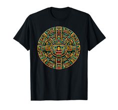 a t - shirt with an image of a sun face on it