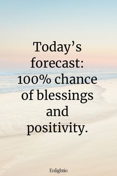 Tuesday Blessing: Today’s forecast: 100% chance of blessings and positivity. Tuesday Blessings, Blessings Quotes, Powerful Bible Verses, Uplifting Words, Inspiring Quotes, Good Vibes, Verses, Bible Verses