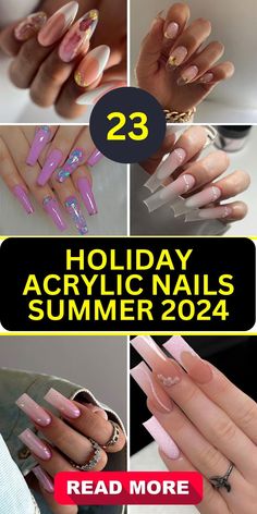 Dive into the season with our ‘Summer Nails 2024’ collection! 💅✨ Discover the hottest trends that will make your nails pop with vibrant colors and bold designs. Whether you’re lounging by the pool or enjoying a summer night out, these styles are sure to turn heads and spark conversations. Get ready to be inspired by our expert tips on achieving the perfect summer manicure that complements your sunny adventures. Don’t forget to save your favorites and share the summer vibe with your friends! #SummerNails2024 #NailTrends #ManicureInspiration Manicure Soak, 2024 Colors