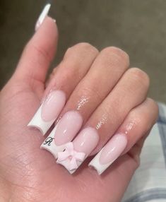 Polygel Ideas, Egirl Pfp, J Nails, Nails French Tip, Girly Acrylic, Short Gel Nails, Really Cute Nails