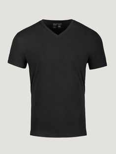 Men's V-Neck | Black | Fresh Clean Threads Black Tees, Shirt Fits, Walk Out, First Place, Pocket Tee, T Shirt For Men, Neck Shirt, Black Blouse, Black Tee