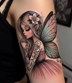 Catrina Tattoo, Rose Tattoos For Women, Cool Wrist Tattoos, Beautiful Tattoos For Women, Creative Tattoo, Fairy Tattoo Designs, Hand Tattoos For Women, Leg Tattoos Women, Pretty Tattoos For Women