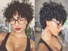 Short Punk Hair, Braids Updo, Short Natural Curly Hair, Gorgeous Hairstyles, Naturally Curly Hair, Punk Hair, Big Chop