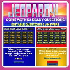 an image of jeopardy game with answers