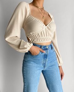 Janie Crop Top – WickedFash Spring Crop Tops, Spring Wardrobe Essentials, Fire Fits, Small Crop Tops, Cute Boutiques, Crop Top Outfits, Cute Crop Tops, Spring Tops, Spring Wardrobe