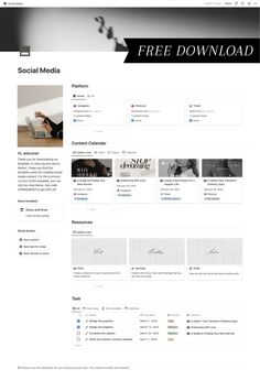 #notiontemplate #notiontemplatefree Notion Template Social Media Manager, Social Media Planner Notion, Content Calendar Notion, Social Media Notion Template, Notion Content Planner Template, Notion Social Media Planning, Social Media Content Planner Template, Social Media Manager Template, Notion Social Media Template