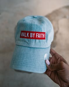 He/She walked with God. That was he/her game changing strategy. She Walked With God, Hat Design Ideas, Girly Items, Christian Accessories, Glam Accessories, Jesus Clothes, Christian Hats, Faith Based Clothing, Christian Shirts Designs