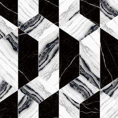 black and white marble tiles with different patterns