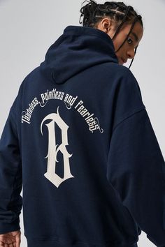 Slogan gothic LOGO hoodie featuring premium blended fabric. Designed by BONELESS. Composition: 84% Cotton 16% Polyester Brand: BONELESS Wearing: Model is 178 cm / 5' 10'' | 65 kg / 143.3 lbs wearing size M Shipping & Taxes For US Customers: Tax-Free | Duty Fees May Be Assessed For Orders Over $800 For International Customers | Duties And Import Taxes May Be Collected Upon Delivery 14 DAYS FREE RETURN AND EXCHANGE ON ALL PRODUCTS Hoodie Logo Design Ideas, Gothic Logo, Profile Logo, Typo Design, Shirt Sticker, Graphic Ideas, Hoodie Logo, Tax Free, Hoodie Outfit