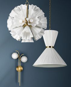 Alek's elegant hourglass shape features a white linen shade gathered and encircled by an Aged Brass ring. The design's loose and flowy appearance is achieved by the ruffled texture and asymmetrical top and bottom. This pendant offers a clean and crisp look that adds an organic aesthetic while offering a soothing glow. Available in 2 sizes: Small Dimensions: 22"Dia x 30"H Min - Max Hanging Height: 30" to 82"H Backplate/Canopy/Base: 6.75"Dia x 1"H Wattage: Accepts 2 x E26 Medium Base 60W Max Bulbs