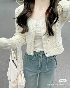 대학생 스타일, Music On Spotify, Really Cute Outfits, Girly Fashion, Korean Outfits, Girly Outfits, Casual Style Outfits, Looks Vintage