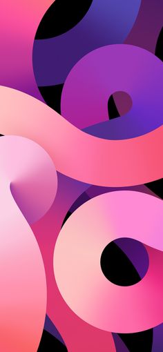 an abstract background with pink and purple shapes