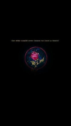 a dark background with a rose in the center