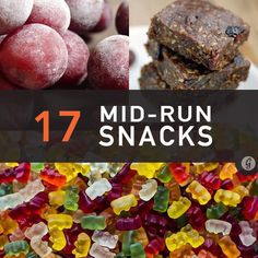 17 Surprising Mid-Run Snacks Marathon Prep, Running Fuel, Running Nutrition, Nutrition Bars, No Sugar Foods, Marathon Training, Running Workouts