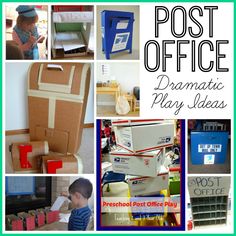 the post office dramatic play ideas