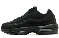 Nike Air Max 95 'Triple Black' Black/Anthracite/Black 609048-092 Black Nike Air Max For Outdoor, Black Low-top Nike Air Max For Outdoor, Black Nike Air Max Low-top For Outdoor, Black Nike Air Max With Boost Midsole For Outdoor, Nike Air Max Black With Boost Midsole For Outdoor, Vapour Max Nike, Air Jordans Women, Nike Sacai, Air Max 90 Premium