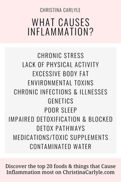 Wondering what foods cause inflammation? Discover the top 10 foods that cause inflammation plus 10 other things that trigger inflammation. Foods That Increase Inflammation, Foods That Cause Inflammation, Cellular Inflammation, Inflamation Diet, Food That Causes Inflammation, Anti Inflammation