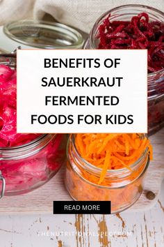 Discover the amazing benefits of sauerkraut fermented foods for kids, including reducing inflammation, aiding digestion, and boosting immunity. Help prevent gastrointestinal disorders and improve your child's gut health by including sauerkraut in their diet. Try it today! #benefitsofsauerkraut #fermentedfoods #kidshealth Best Probiotic Foods, Boosting Immunity, Probiotic Benefits, Gastrointestinal Disorders, Best Probiotic, Reducing Inflammation