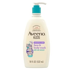 PRICES MAY VARY. 18-fluid ounce bottle of Aveeno Sensitive Skin Face & Body Wash, with Oat Extract & a light scent, to gently wash away dirt & germs without leaving skin feeling dry Enriched with oat extract, this face & body wash is designed for kids' developing & sensitive skin & to be gentler than adult products. It cleanses without leaving your kids’ skin feeling stripped of natural oils The kids' face & body wash with a gentle scent that is suitable for all skin tones features a tear-free f Birthday Shopping List, Sensitive Skin Body Wash, Baby Body Wash, Aveeno Baby, Lean And Green Meals, Vacation Bag, Body Gel, Lean And Green, Dry Sensitive Skin