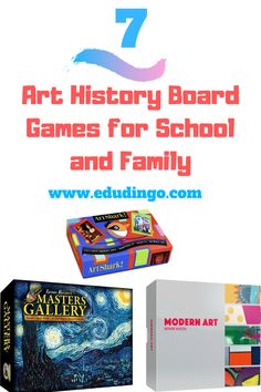 the 7 art history board games for school and family