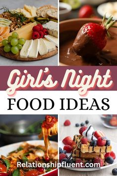 girls night food ideas