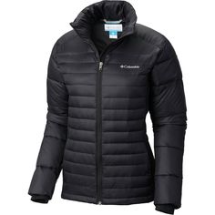 Black Outerwear, Warm Winter Jackets, Puffy Coat, Columbia Jacket, Warm Jacket, Junior Outfits, Warm Coat, Columbia Sportswear, Sportswear Women