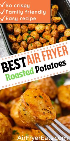 the best air fryer roasted potatoes recipe