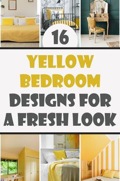 Finding the perfect way to use yellow in your bedroom can be overwhelming, especially with so many design options available. Our article highlights 16 yellow bedroom designs that add a fresh and vibrant touch to your space, helping you create a joyful environment. Be sure to save this pin for easy reference when you’re ready to transform your bedroom!