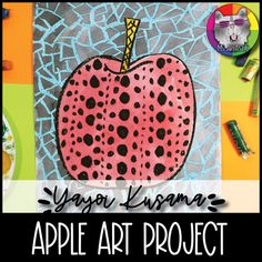 an apple art project for kids with the title