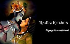 two women are embracing each other with the words radhe kishna on it