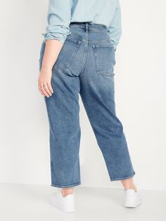 The loose rap on our O. G.  Loose Jeans? Think “mom jeans” …if your mom was effortlessly chic.  Part ‘90s nostalgia, part new-normal comfort, served straight up with enough roominess for cool comfort.  Contoured high-rise waistband, with butt Relaxed Fit Mid-rise Bottoms With Zip Fly, Mid-rise Relaxed Fit Bottoms With Zip Fly, Relaxed Fit Straight Leg Bottoms With Zipper Closure, Mid-rise Bottoms With Relaxed Fit And Zip Fly, Medium Wash Straight Leg Bottoms With Zipper Closure, Mid-rise Denim Bottoms With Zip Fly, Relaxed Fit Mid-rise Cropped Jeans With Pockets, Mid-rise Medium Wash Pants With Zip Fly, Casual High Rise Jeans With Button Zip Fly