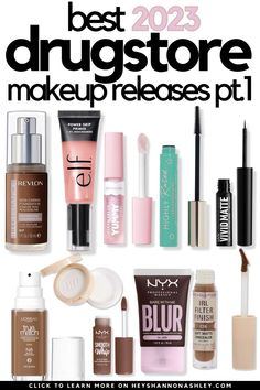 Best Walmart Makeup, Best Nyx Products, Cheap Makeup Products, Drugstore Primer, Walmart Makeup, Covergirl Mascara, Best Drugstore Mascara, Better Makeup