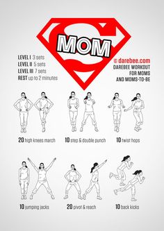 a poster with instructions on how to use the superman symbol for mom's day