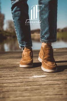 Women's round toe slip-on ankle boots in tan suede leather with rubber sole, handmade in Italy. Sorel Winter Boot, Tan Suede, Tan Color, Winter Boot, Suede Leather, Rubber Sole, Ankle Boots