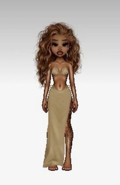 Pretty Black Animated Characters, Imvu Outfits Ideas Cute, Bratz Inspired Outfits, Fashion Gal, Cartoon Outfits, Virtual Fashion, Baddie Outfits Casual, Black Women Art