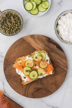 These sweet and savory cottage cheese toast toppings make the perfect quick breakfast or easy snack! Creamy cottage cheese paired with sweet or savory toppings – like avocado, smoked salmon, banana, or nut butter – is always delicious. Here are lots of cottage cheese toast flavor variations, from avocado and egg toast to peanut butter and jam cottage cheese toast. Smoked Salmon Recipes, Cheese Pairings, Toast Toppings, Cheese Toast, Egg Toast, Mashed Avocado