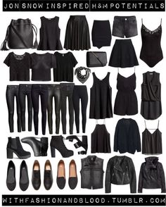 All Black Capsule Wardrobe, Esthetics Instructor, Goth Capsule Wardrobe, Stylish Black Outfits, Chic Grunge Outfits, Edgy Capsule Wardrobe, Black Capsule Wardrobe, Silent Luxury, Dark Wardrobe